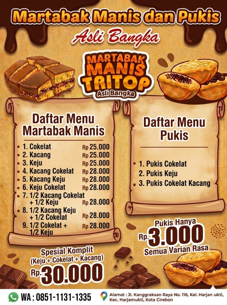 Brosur Menu Tritop